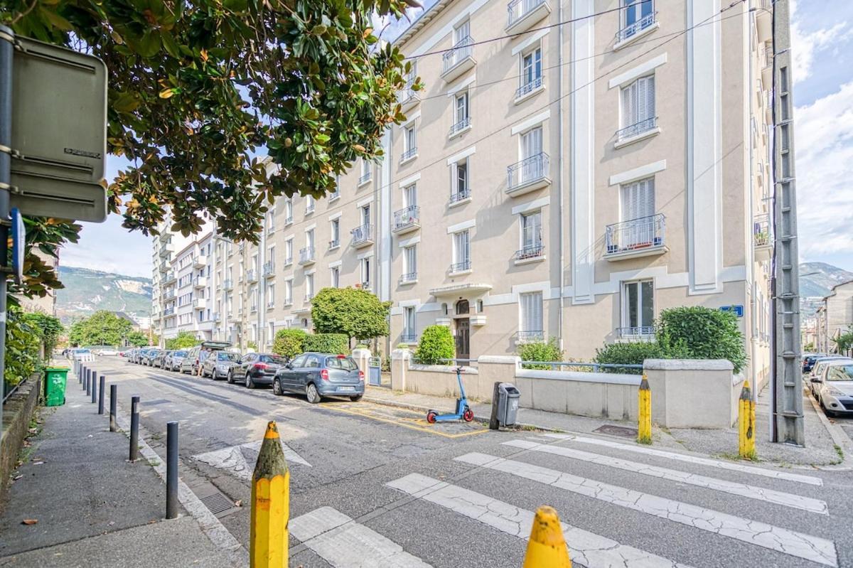 2 Pieces Tout Confort, Deco Moderne, Wifi Fibre Grenoble Exterior foto